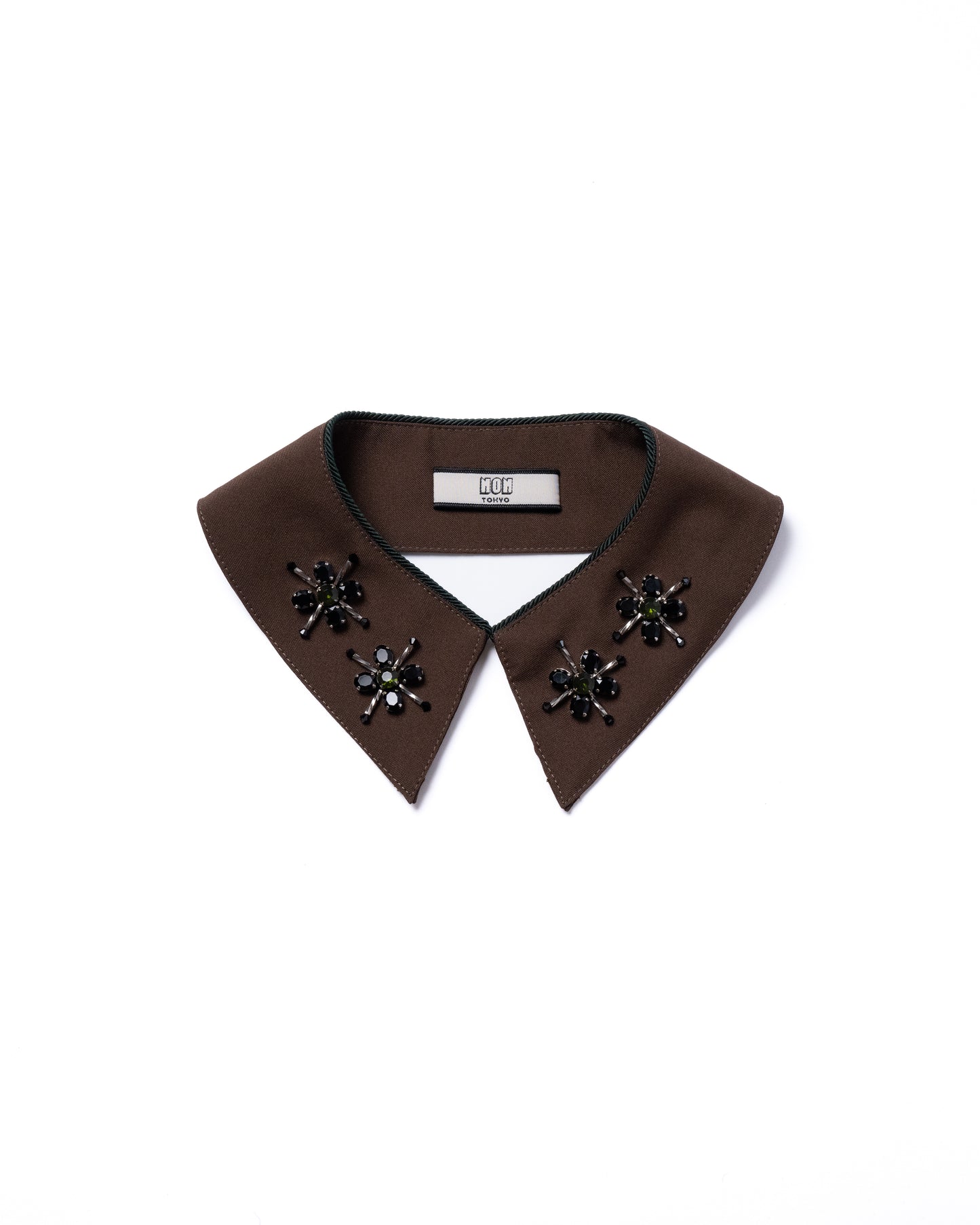 PRE ORDER / BIJOU DETACHABLE COLLAR (BROWN)