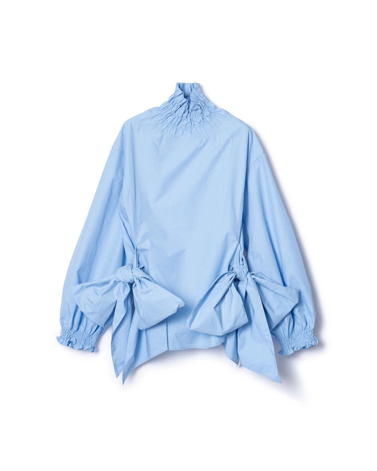 PRE ORDER / SIDE RIBBON SHIRT (BLUE)