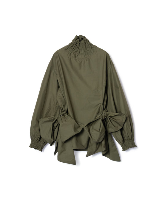 PRE ORDER / SIDE RIBBON SHIRT (KHAKI)