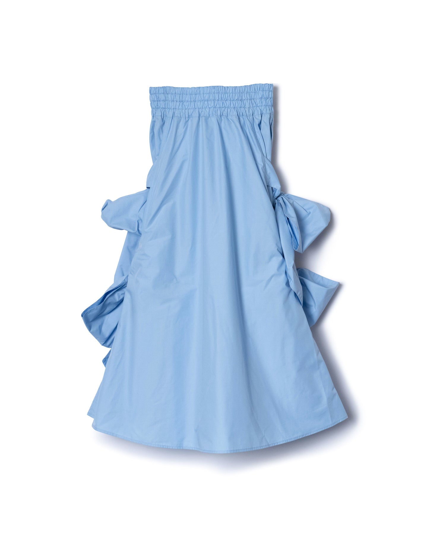 PRE ORDER / SIDE RIBBON SKIRT (BLUE)