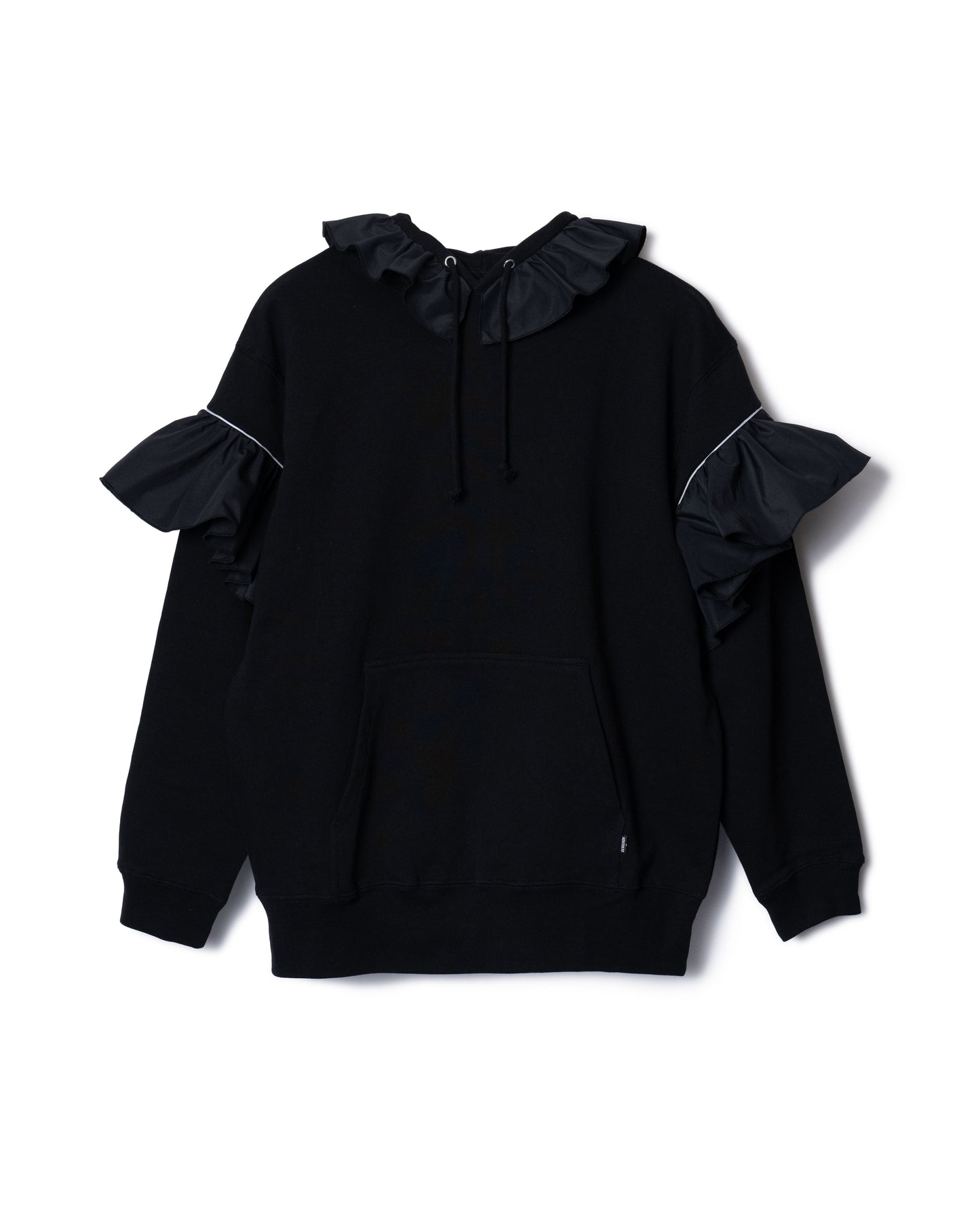 PRE ORDER / FRILL SWEAT HOODIE (BLACK)