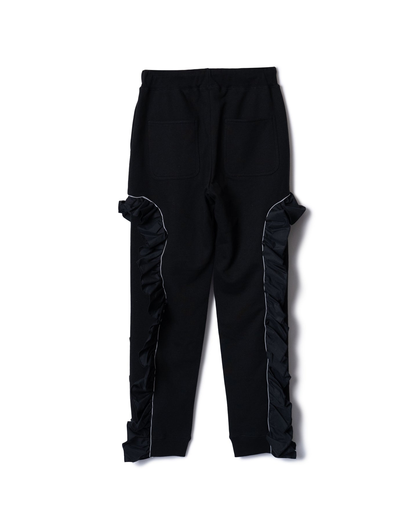 PRE ORDER / FRILL SWEAT PANTS (BLACK)