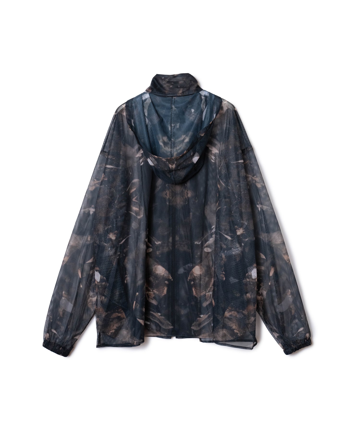 PRE ORDER / PRINT MESH ZIPUP PARKA (CAMO)