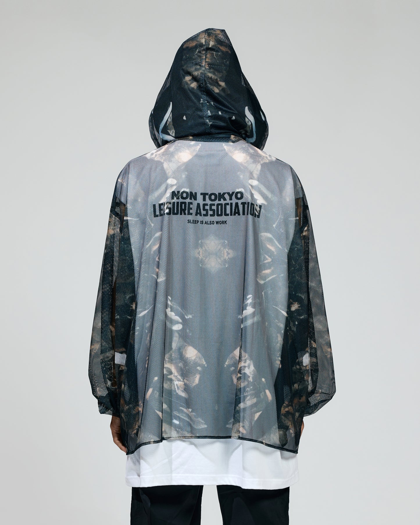 PRE ORDER / PRINT MESH ZIPUP PARKA (CAMO)