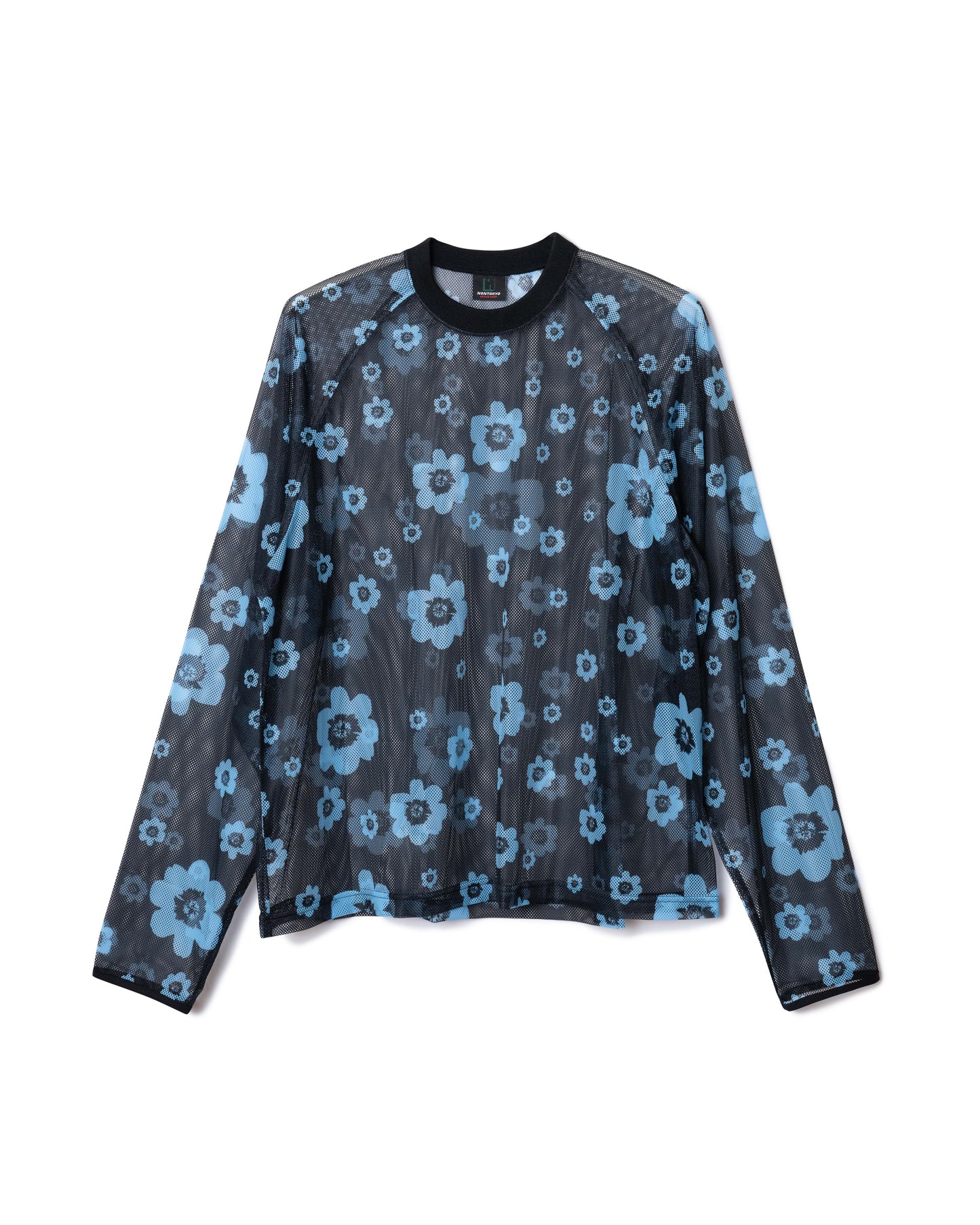 PRE ORDER / PRINT MESH PULLOVER (FLOWER)