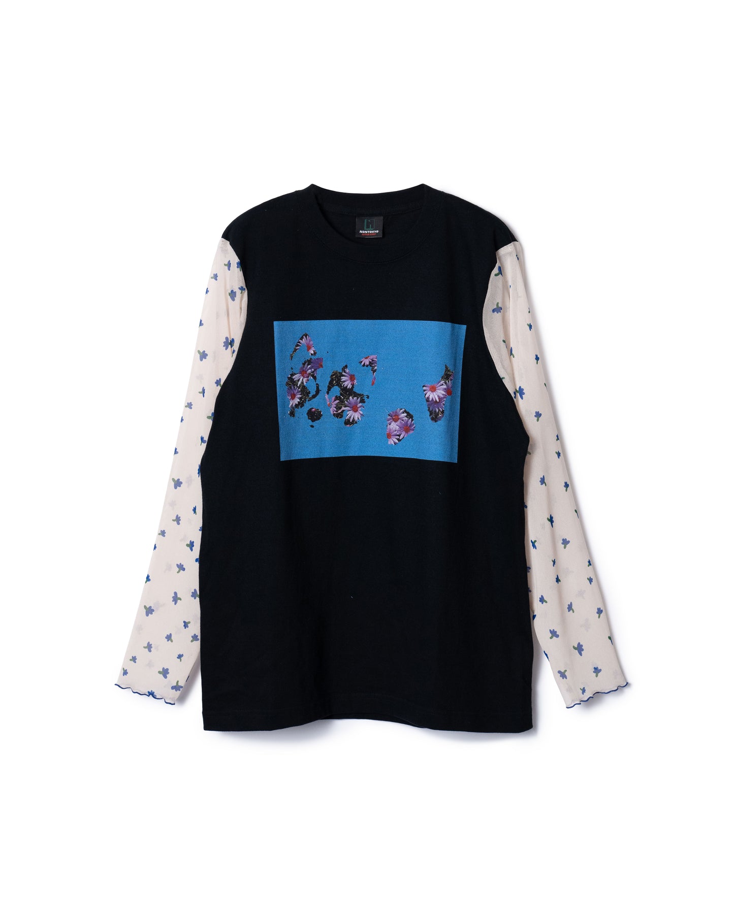 NON TOKYO / DOUBLE RIBBON SHIRT (BLACK)