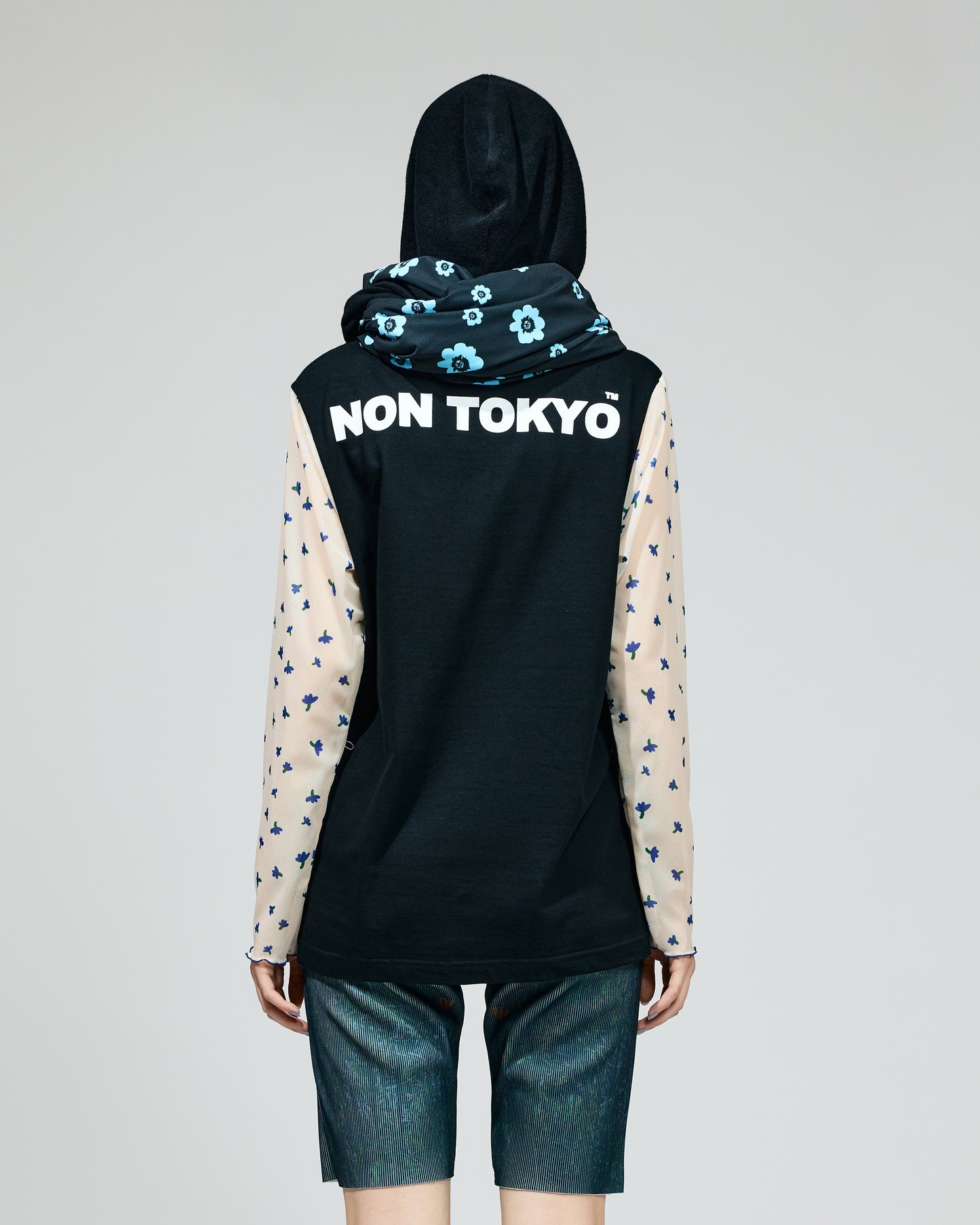 NON TOKYO / DOUBLE RIBBON SHIRT (BLACK)