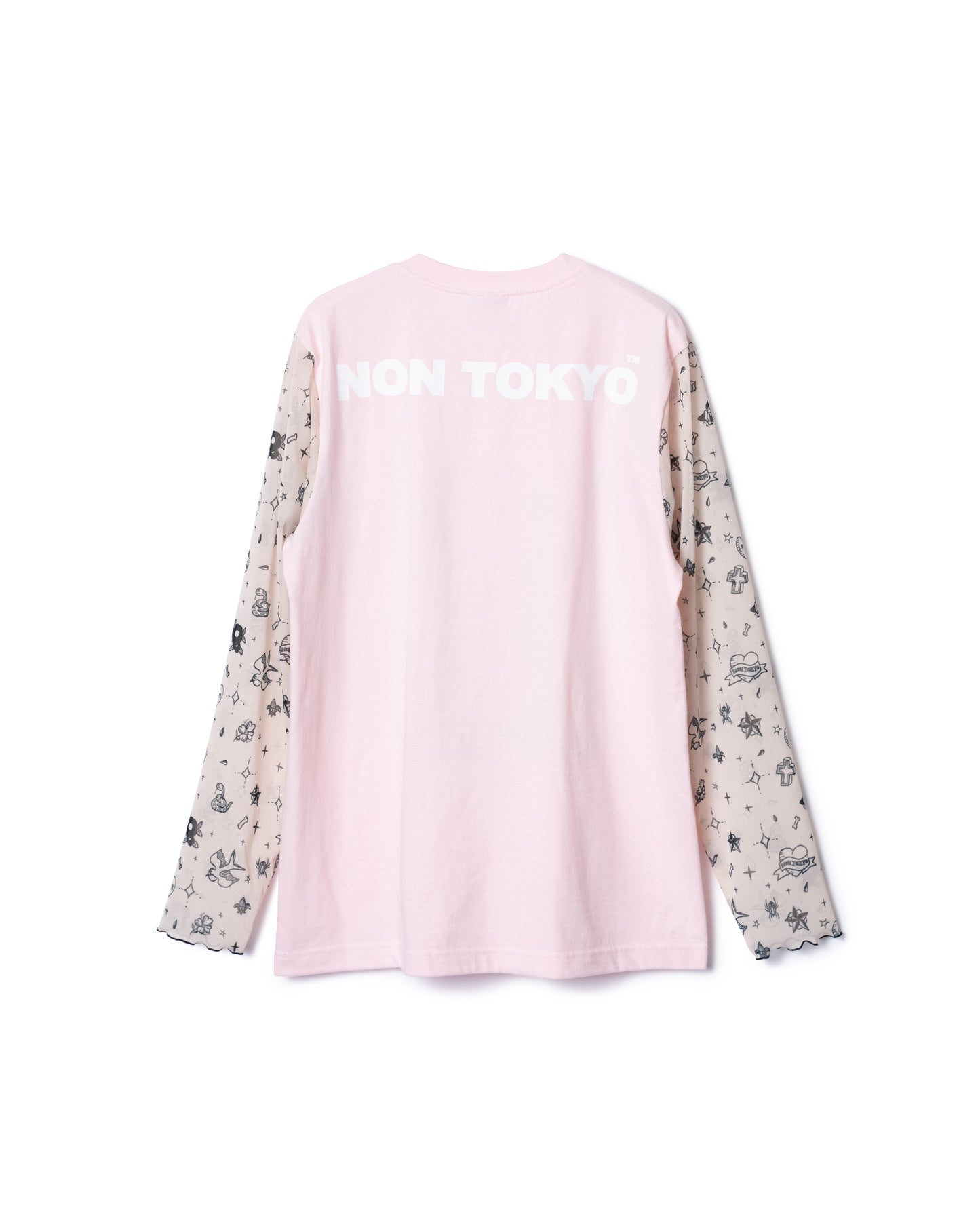 PRE ORDER / N SHEER SLEEVE L/S T-SHIRT (PINK)