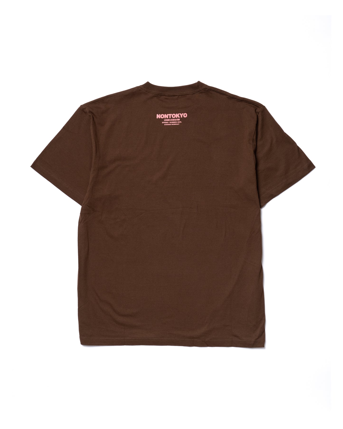 PRINT BIG T-SHIRT (Arabic/BROWN)