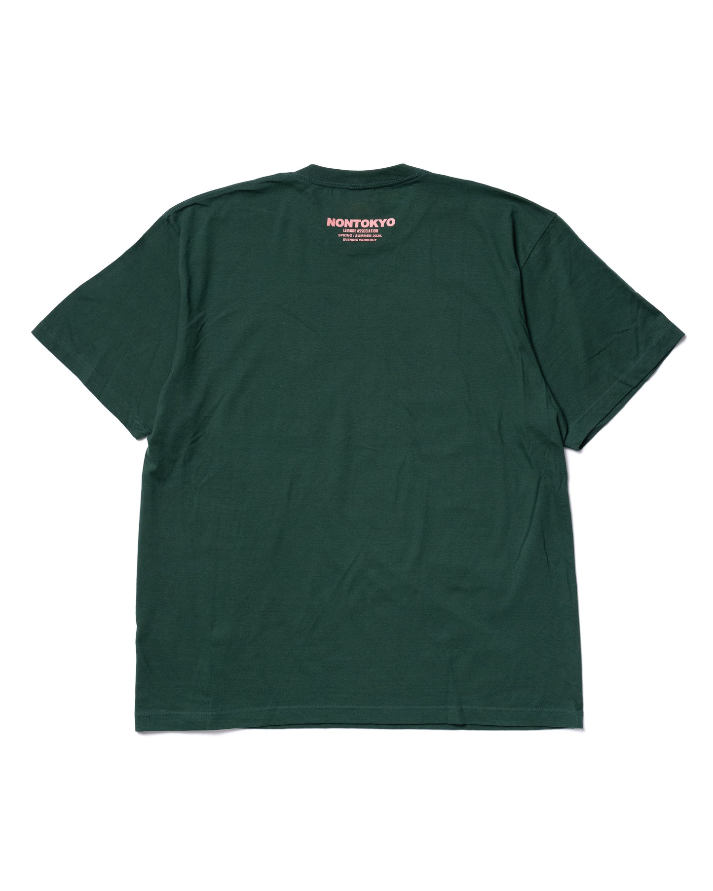 PRINT BIG T-SHIRT (meteorite / GREEN)