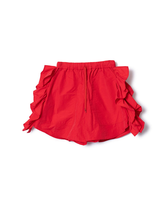 PRE ORDER / FRILL TRUCK SHORTS (RED)