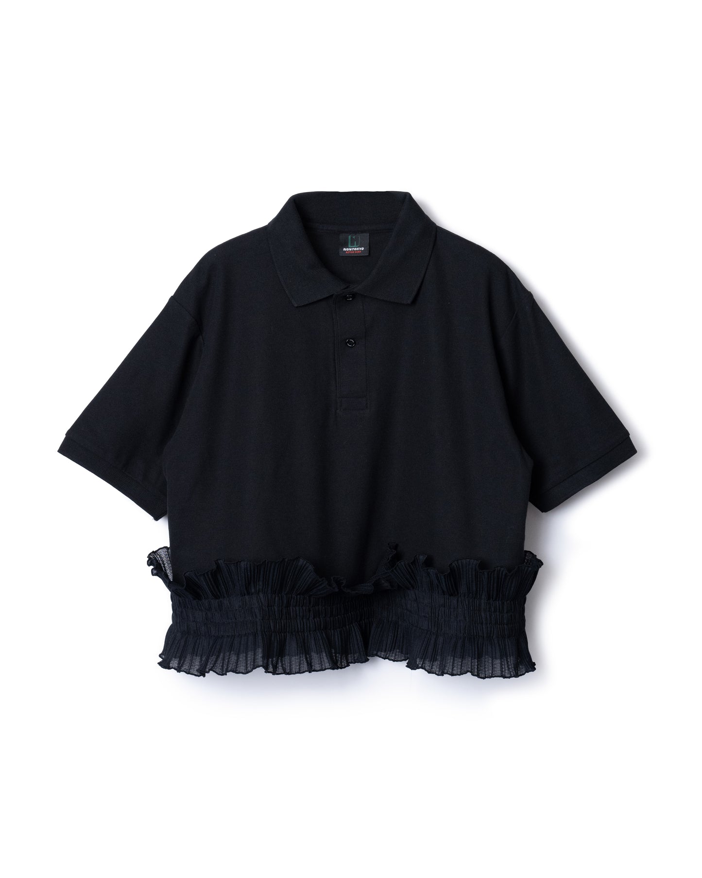 NON TOKYO / DOUBLE RIBBON SHIRT (BLACK)