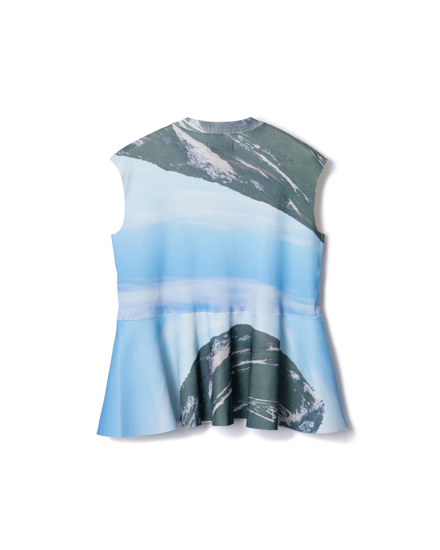 PRE ORDER / PRINT RIB NO SLEEVE C/S (MOUNTAIN)