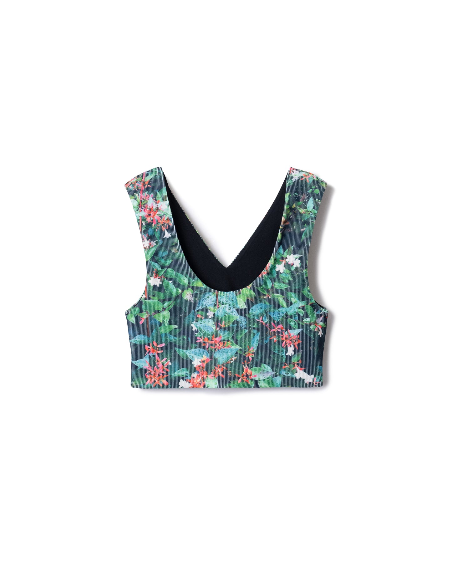 PRE ORDER / PRINT RIB BUSTIER (GLASS)