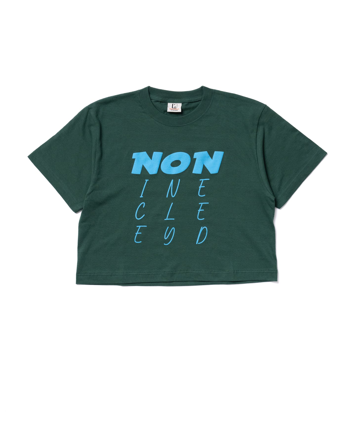 PRE ORDER / NON PRINT SHORT T-SHIRT (GREEN)