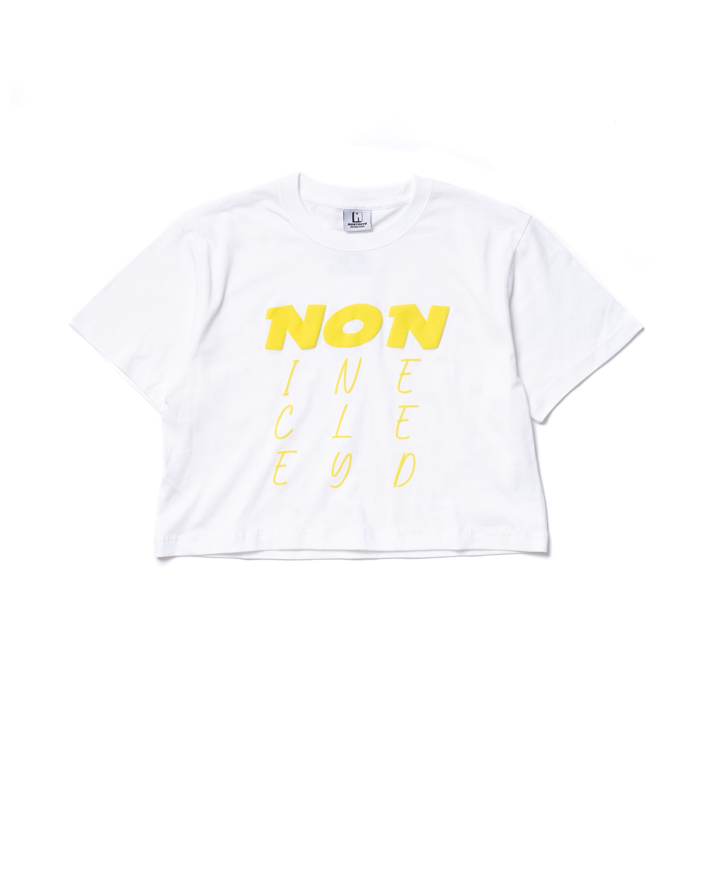 PRE ORDER / NON PRINT SHORT T-SHIRT (WHITE)