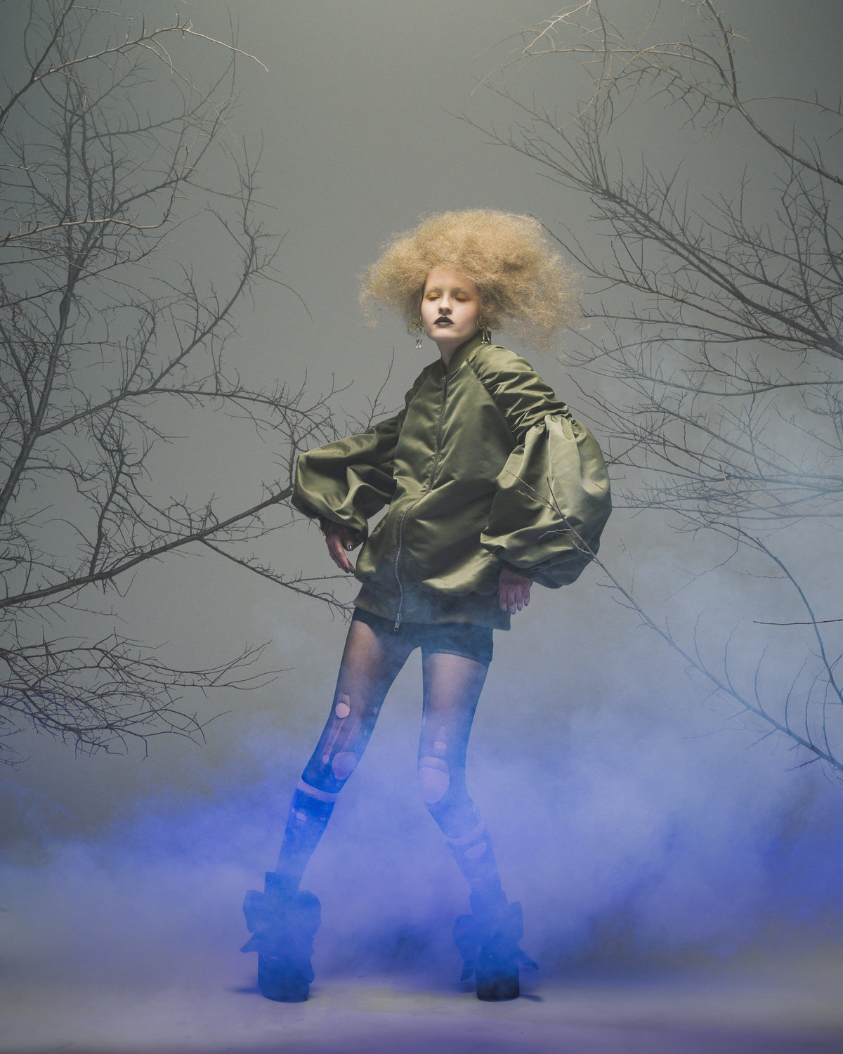 【Disney collection】BOMBER MA-1 (KHAKI)