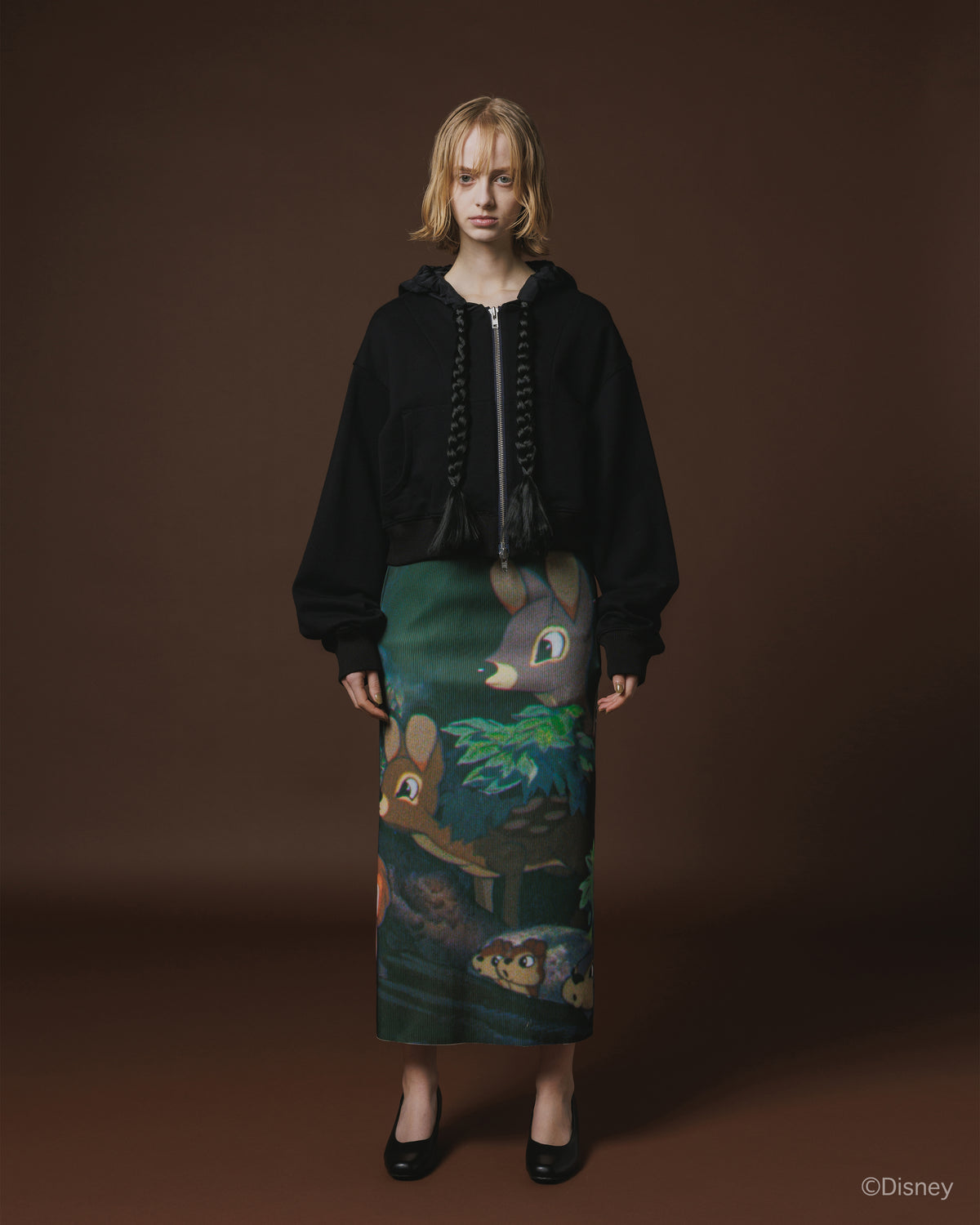 BRAIDS HOODIE (BLACK)