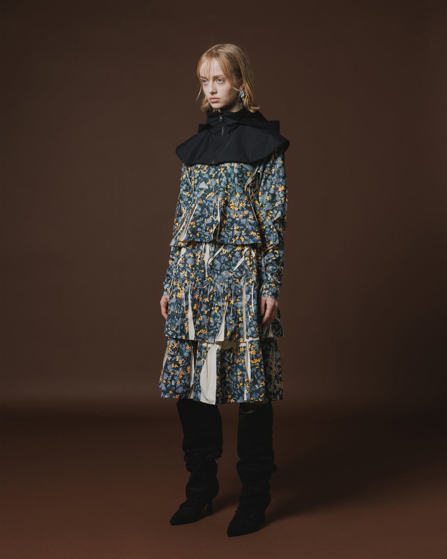 DIRECT PRINT RIB GATHER C/S (PETAL)