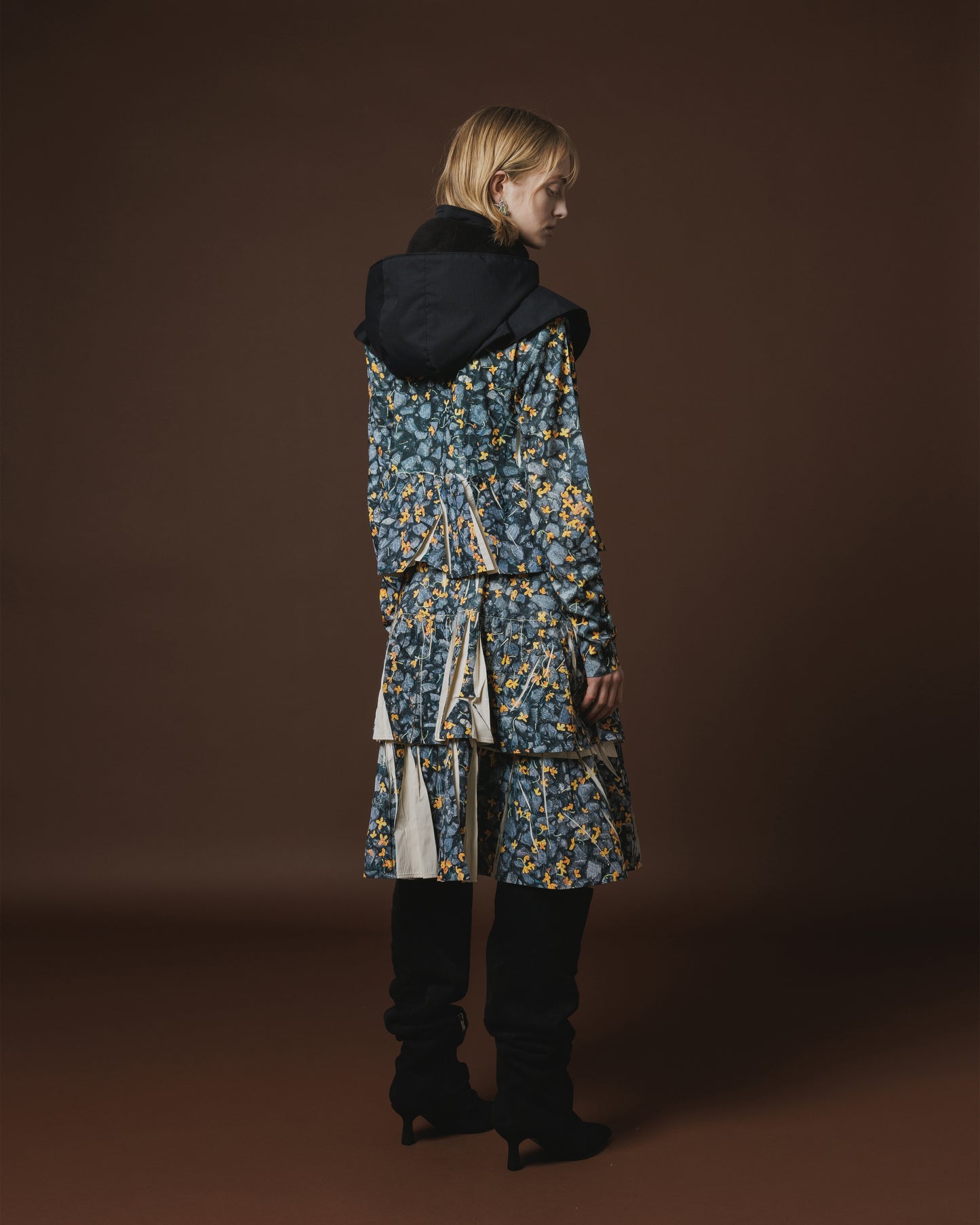 DIRECT PRINT RIB GATHER C/S (PETAL)