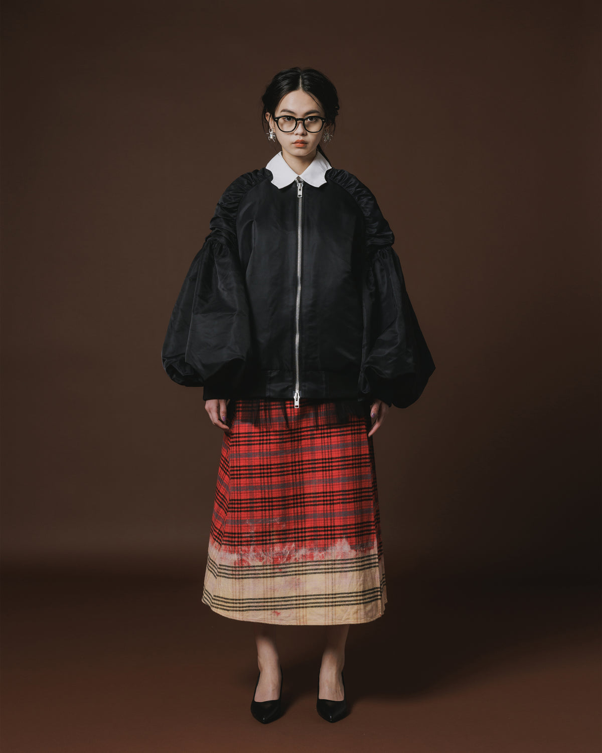 【Disney collection】BOMBER MA-1 (BLACK)