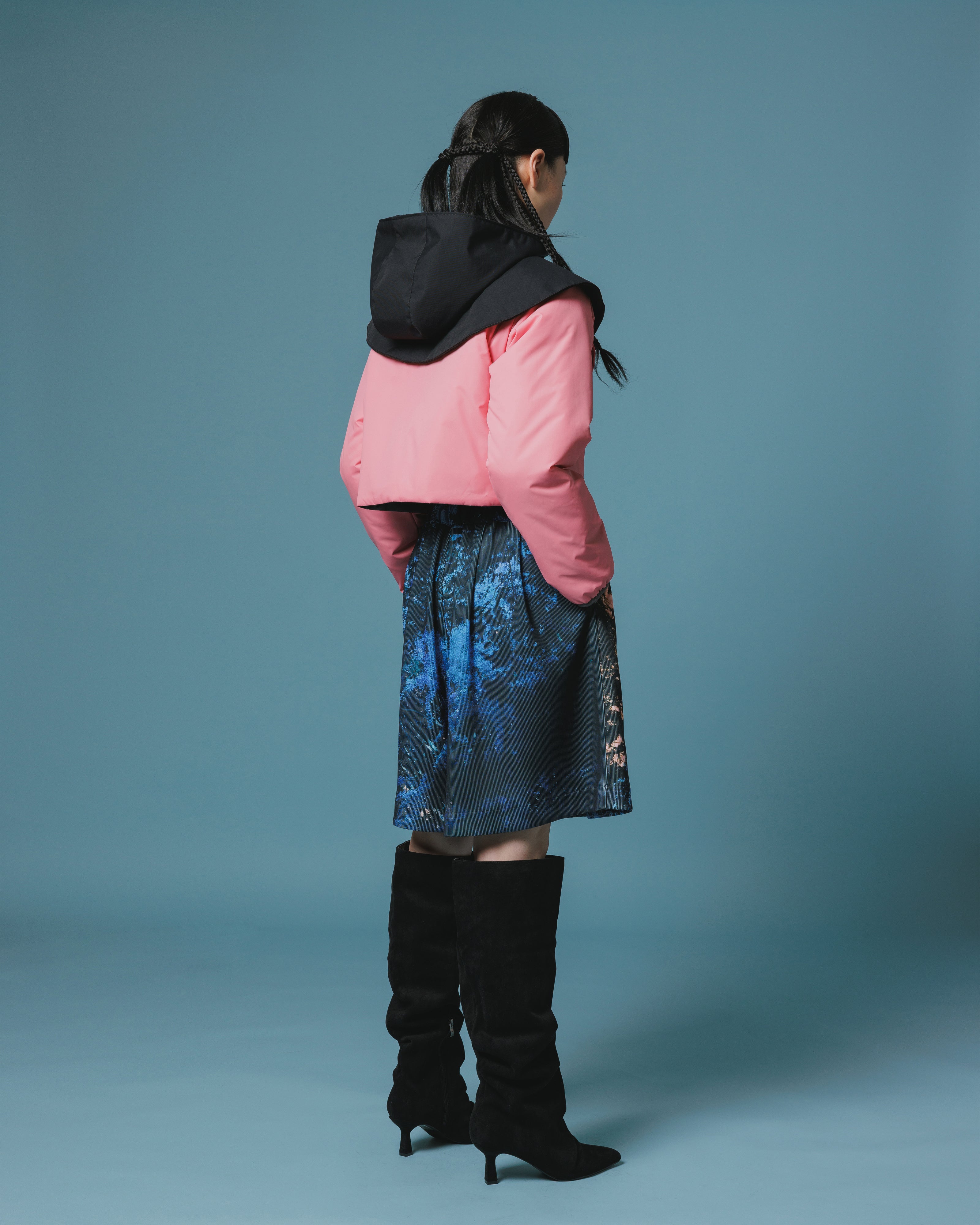PRINT RIB WIDE SHORTS (BRANCH) – NONTOKYO