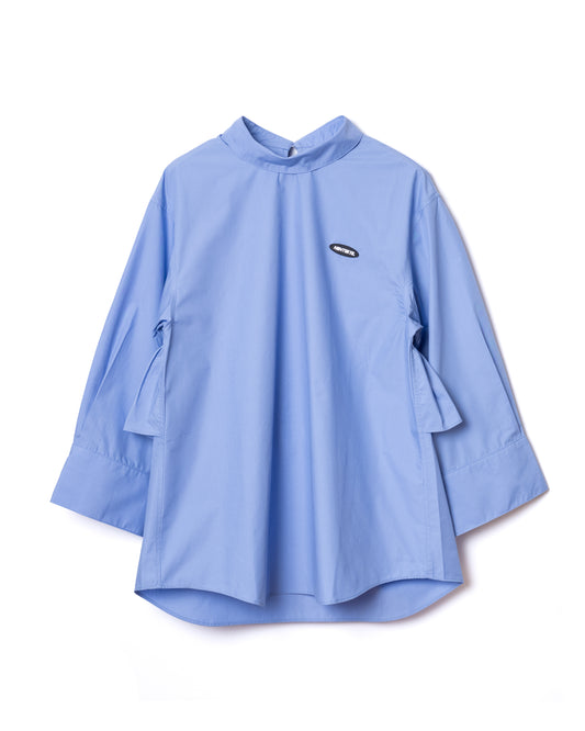 NON TOKYO / WIDE CHIMNEY PULLOVER SHIRTS (BLUE)