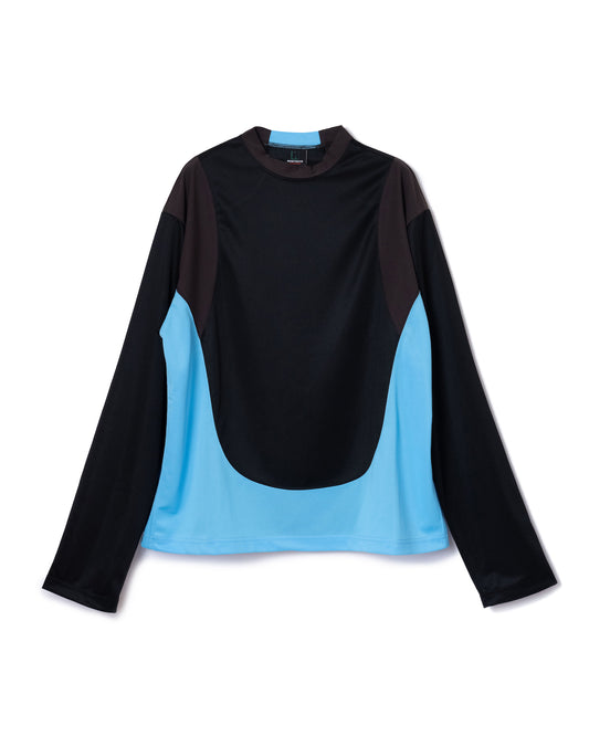 STRETCH SWITCHING C/S (BLACK×L.BLUE)