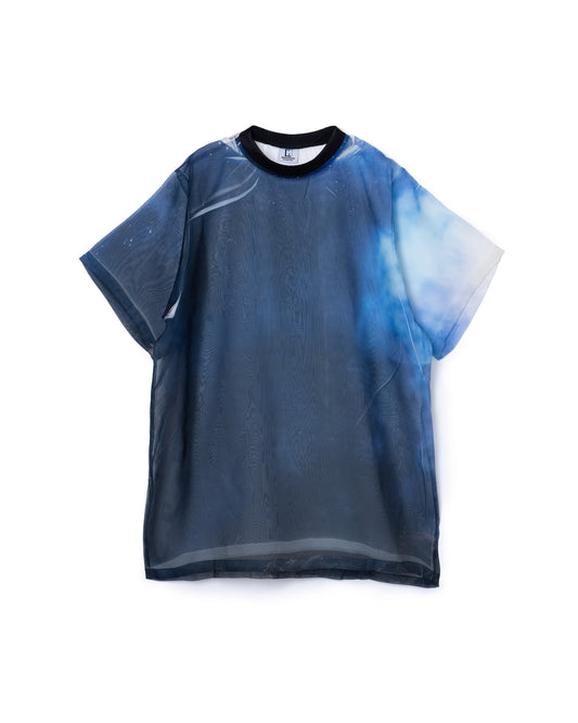 DIRECT PRINT SHEER T-SHIRT (NIGHT)