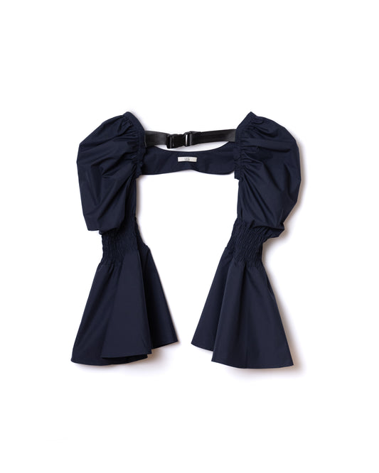 NON TOKYO / POWER SHOULDER BOLERO (NAVY) &lt;NON TOKYO&gt; Power shoulder bolero (navy)