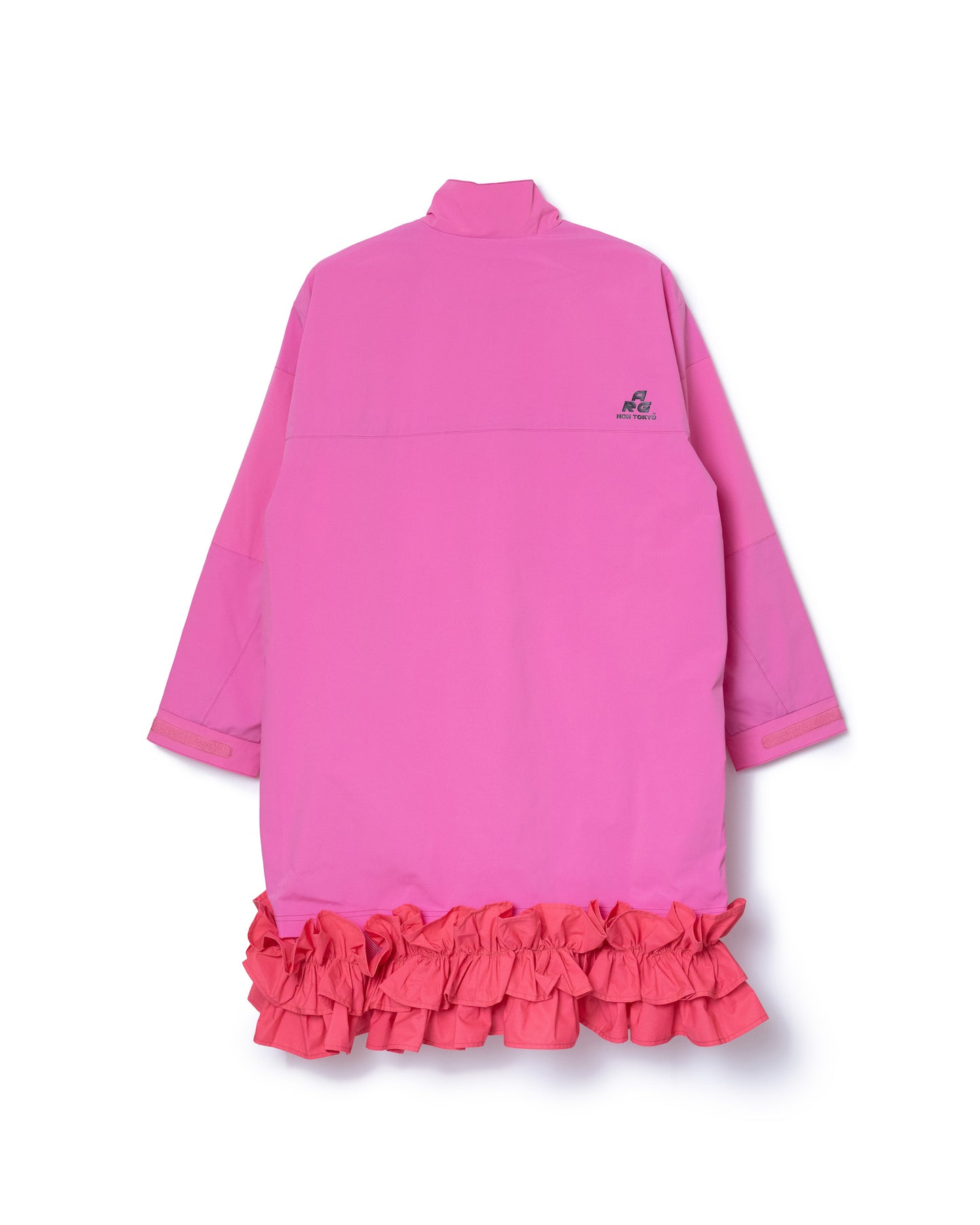 FRILL LAYER NYLONONE-PIECE (PINK)