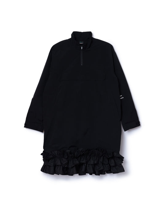 FRILL LAYER NYLONONE-PIECE (BLACK)