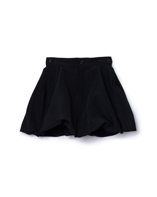 BALLOON MINI SKIRT (BLACK)