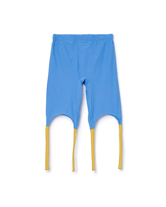 GARTER LEGGINGS (BLUE)