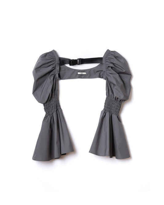 NON TOKYO / POWER SHOULDER BOLERO (GRAY)