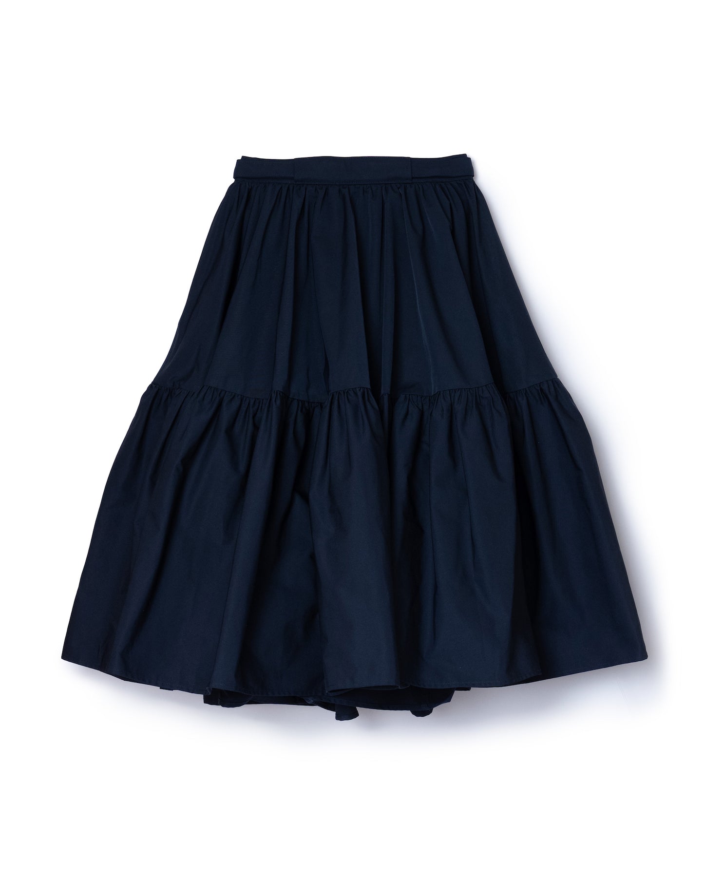 GATHER SKIRT (NAVY)