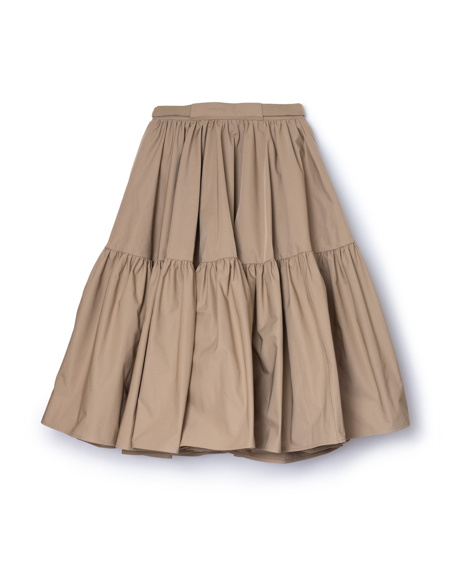 GATHER SKIRT (BEIGE)