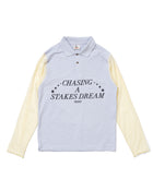 SHEER SLEEVE POLO-SHIRT (GRAY)