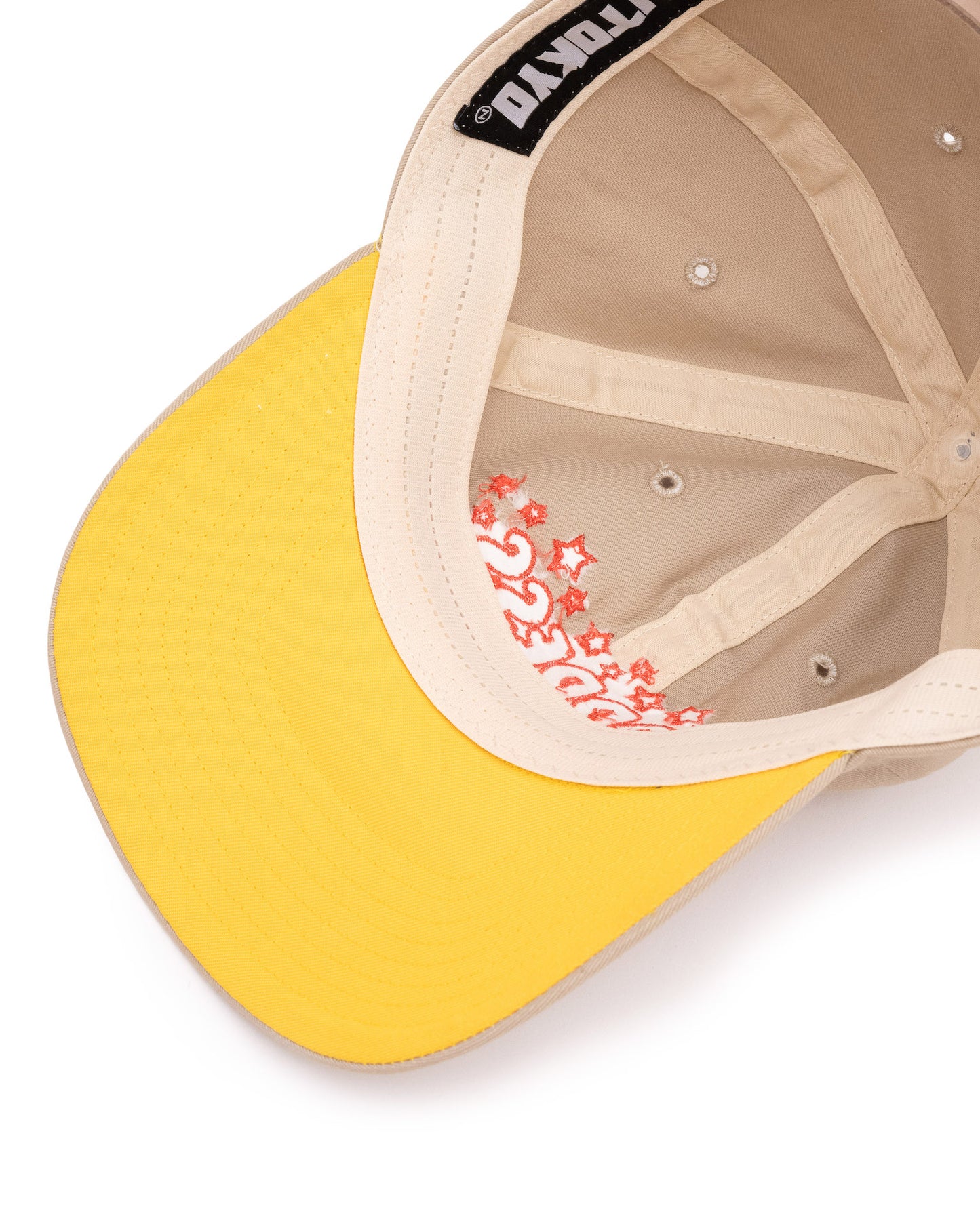 EMBROIDERY 2TONE CAP (BEIGE)