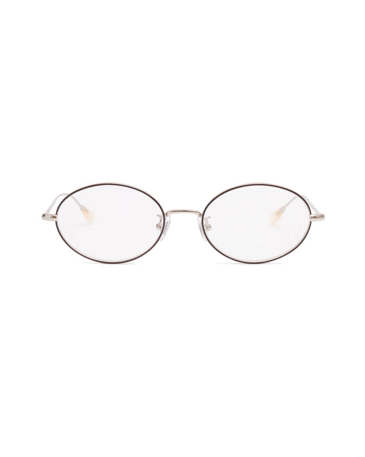 STAR OVAL SUNGLASSES (CLEAR)