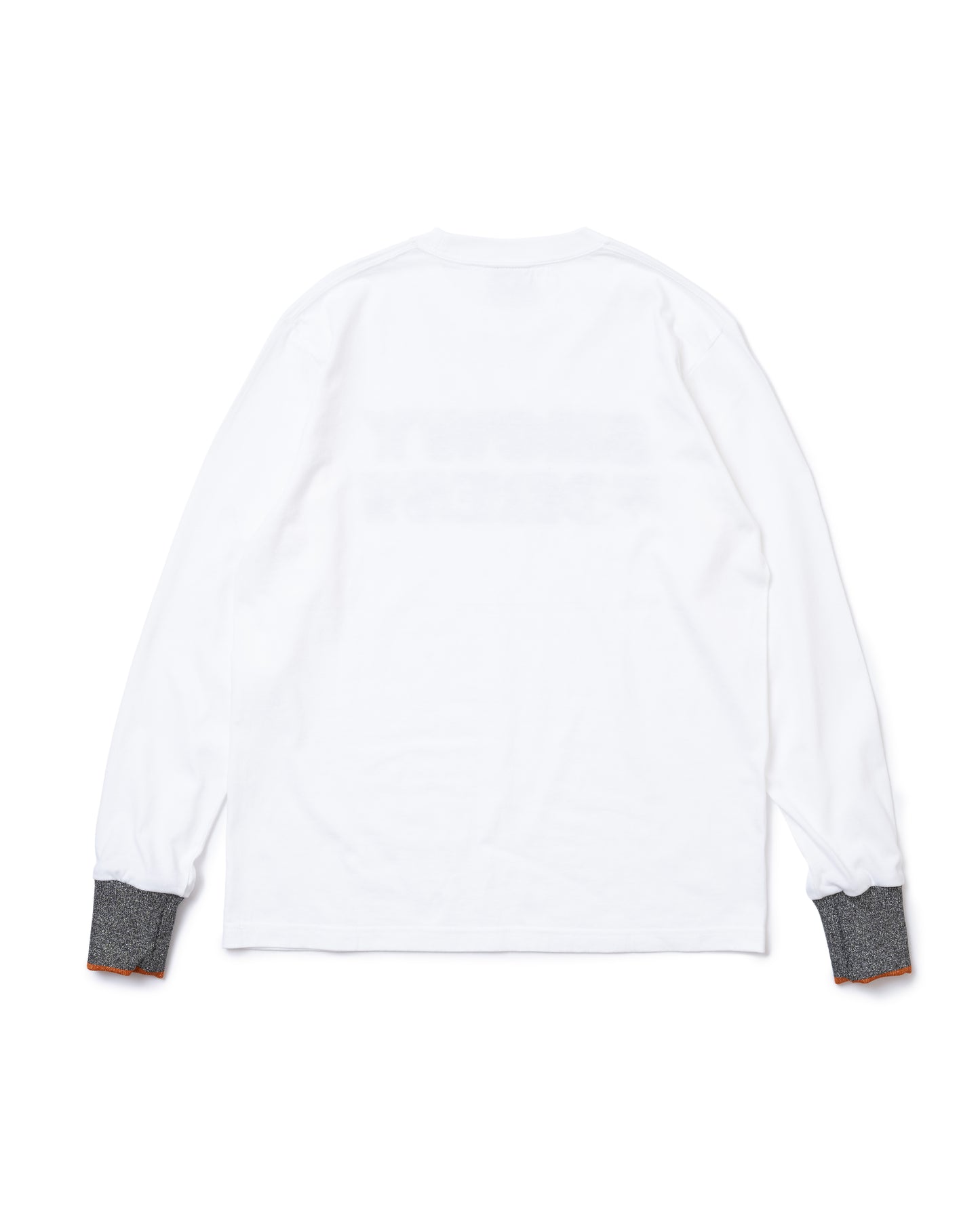 SNOWY FOREST PRINT L/S T-SHIRT (WHITE)
