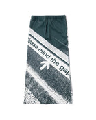 PRINT RIB SKIRT (GREEN)