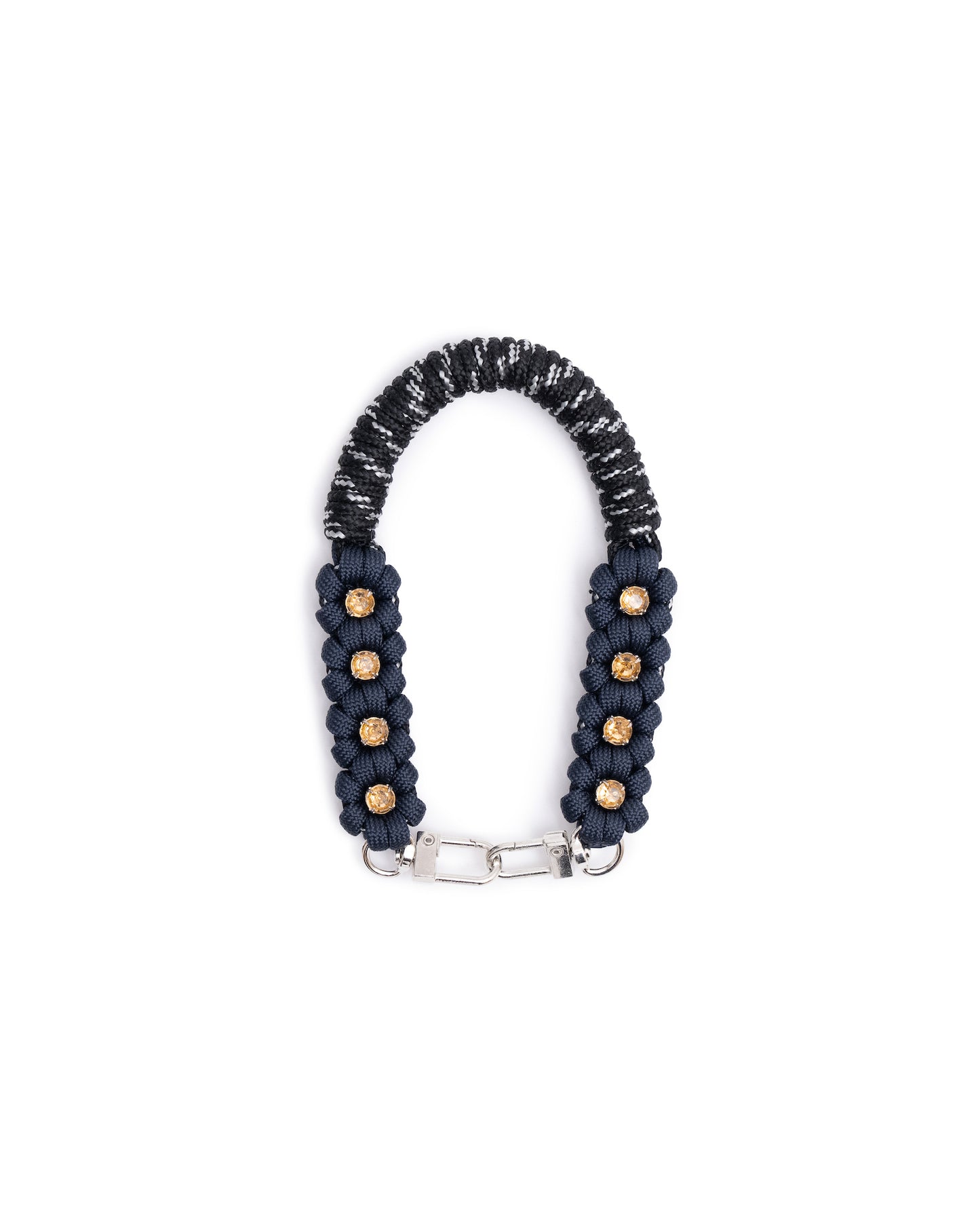 FLOWER  BLADE SMARTPHONE HAND STRAP (NAVY)