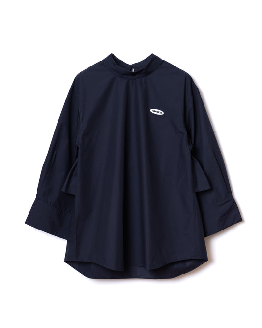 NON TOKYO / WIDE CHIMNEY PULLOVER SHIRTS (NAVY)