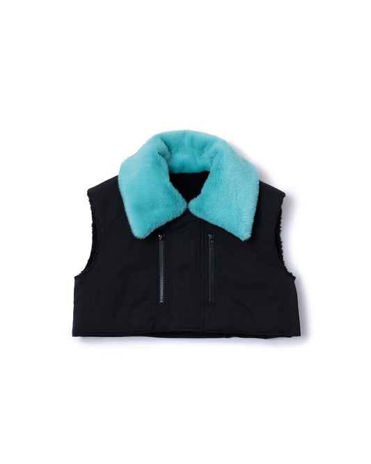 REVERSIBLE DONKEY VEST (BLACK)