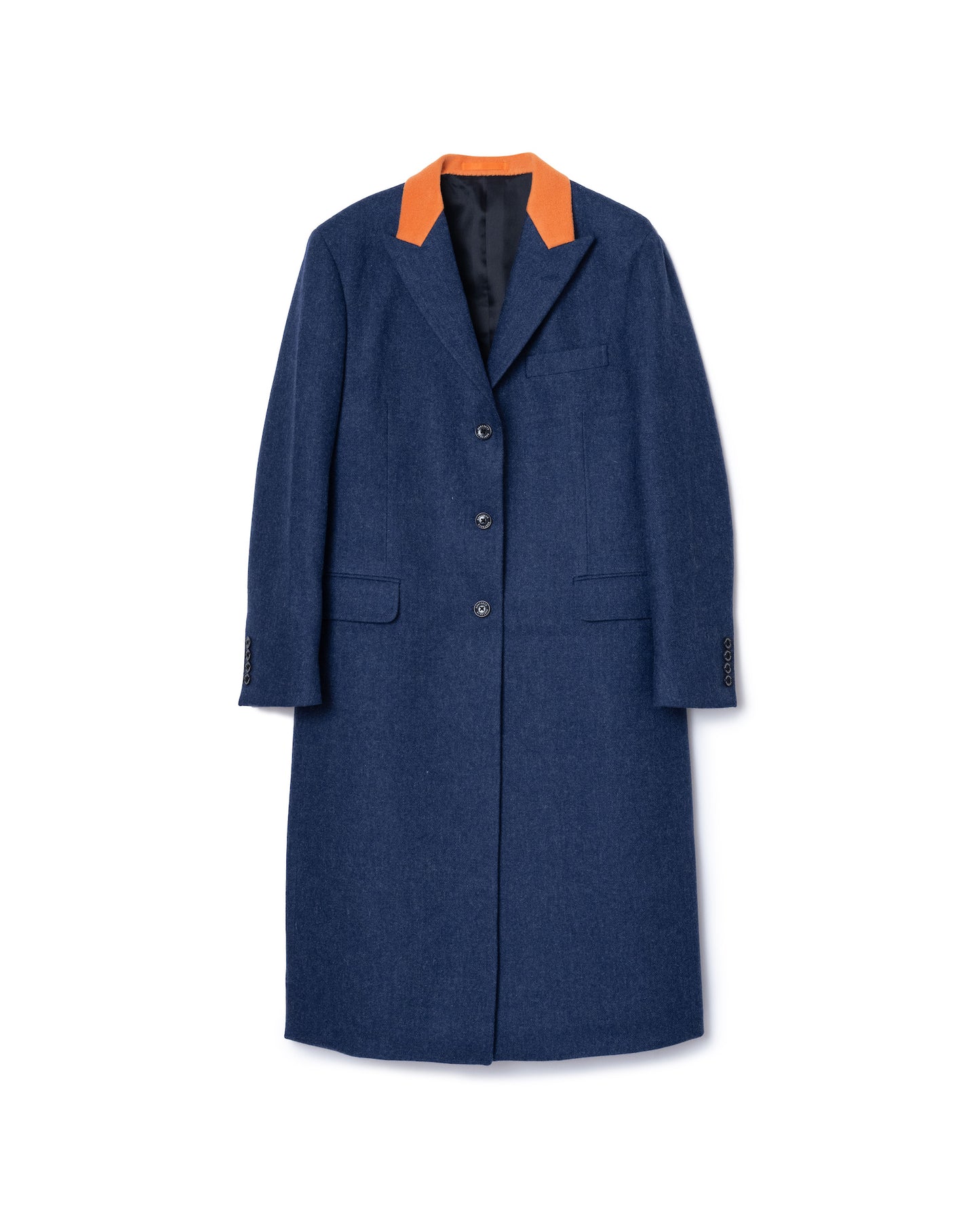 LONG CHESTER COAT (BLUE)