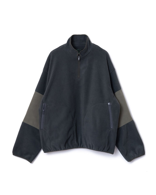 FLEECE PULLOVER TOP (GRAY)