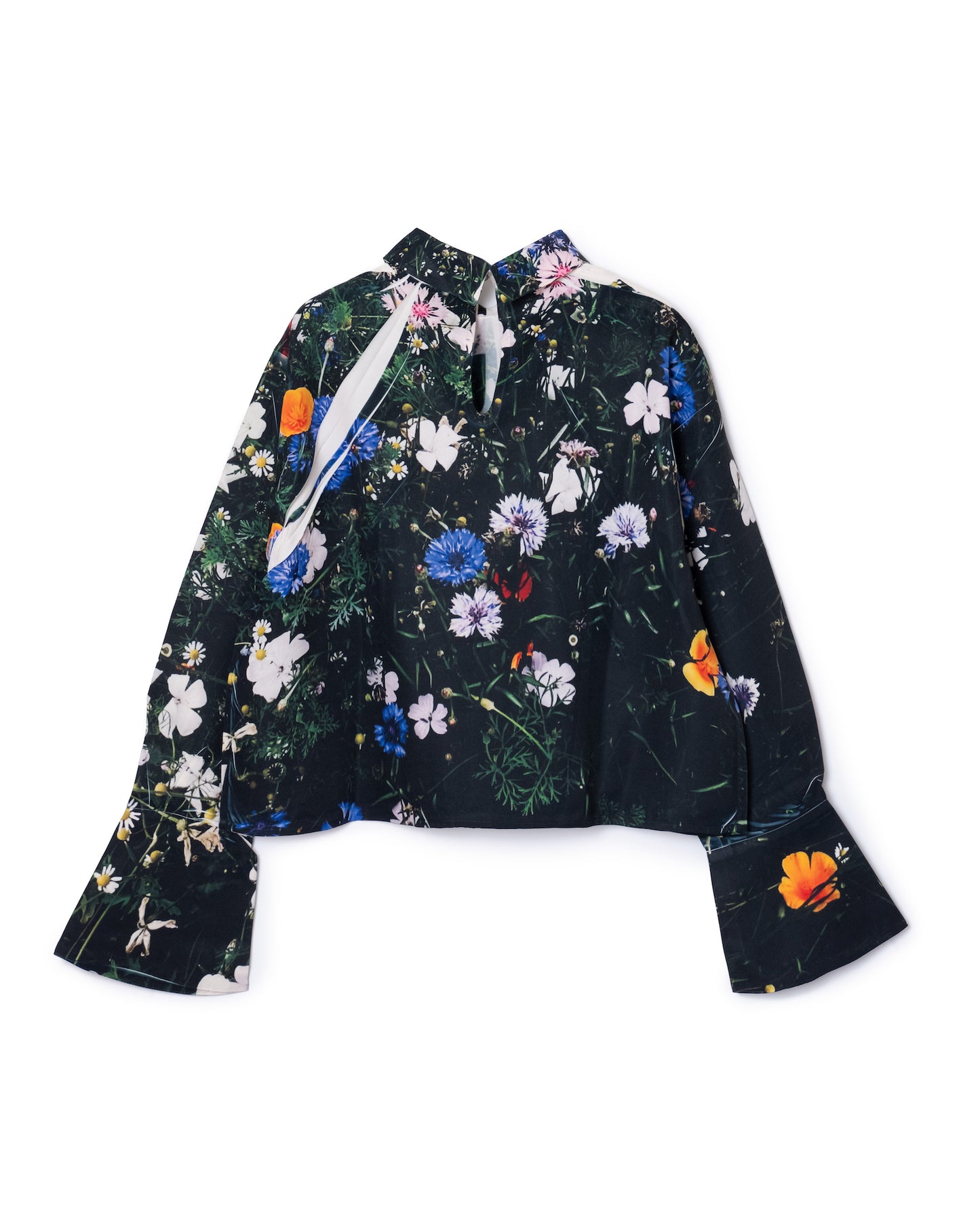 DIRECT PRINT PULLOVER SHIRTS (FLOWER)