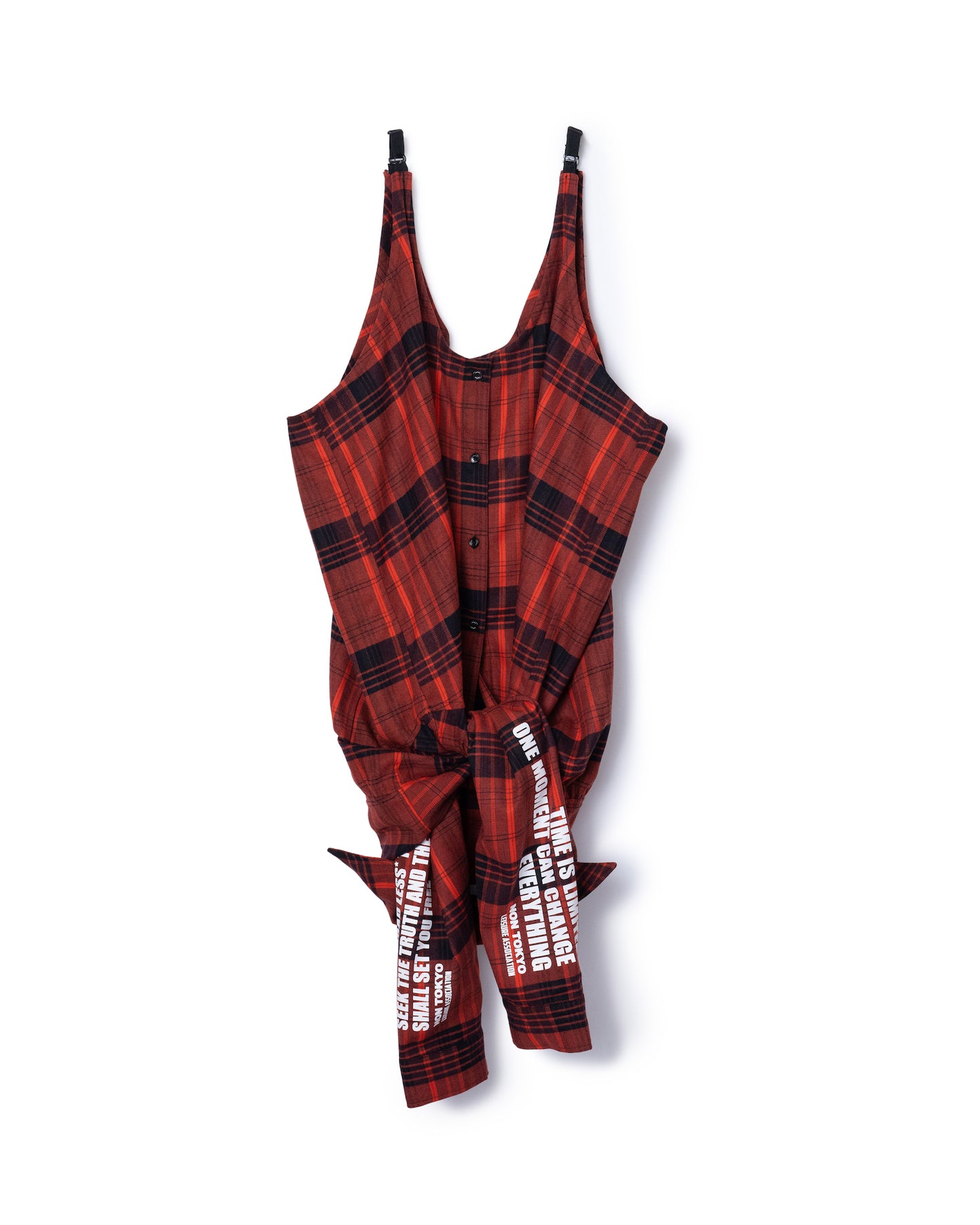 2WAY FLANNEL CHECK SHIRT (RED)