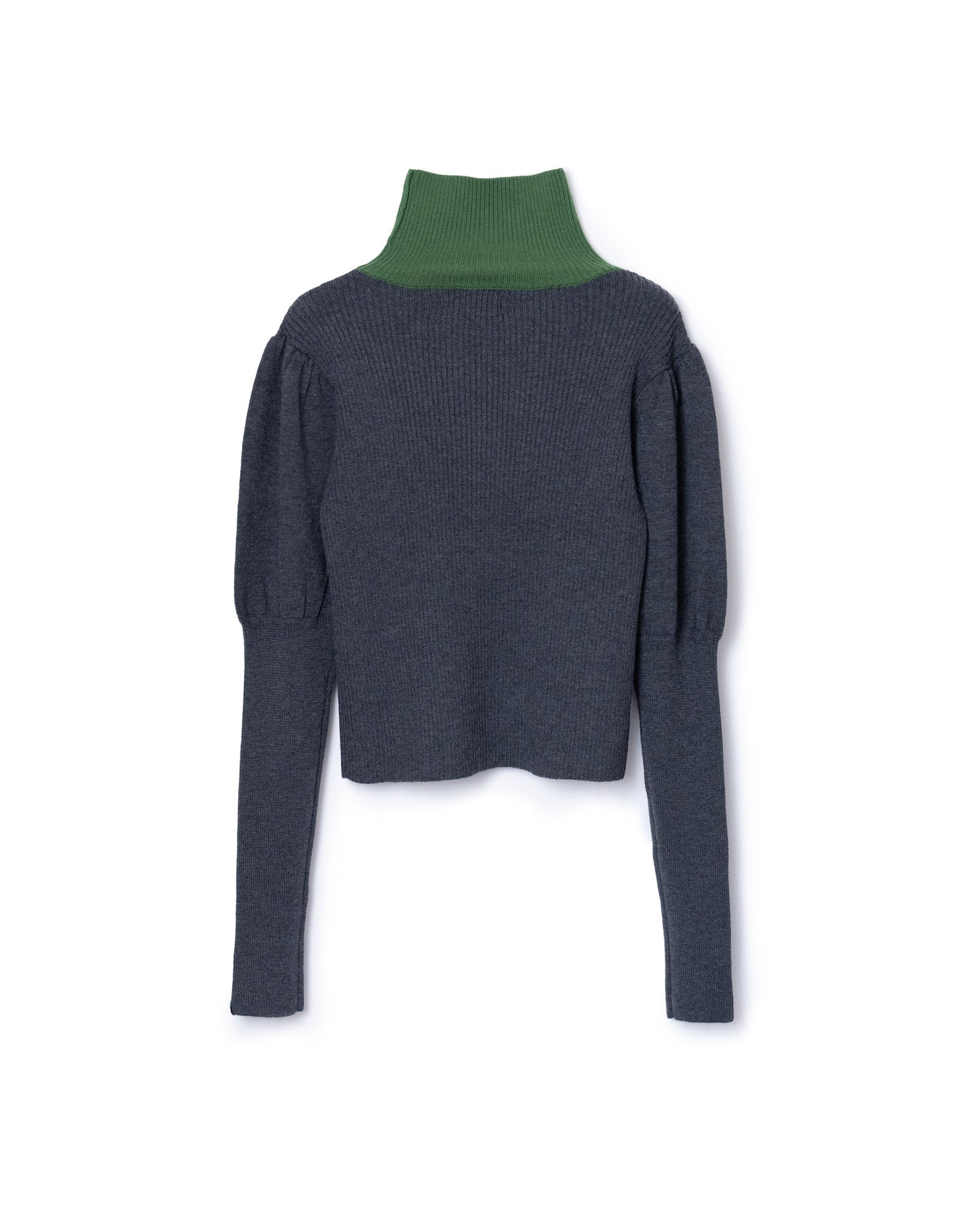 PUFFSLEEVE KNIT (GRAY)